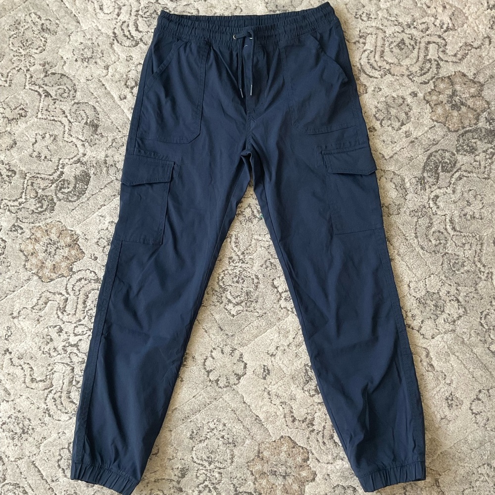 Eddie Bauer Navy Cargo Pants